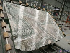 China green and brown marble